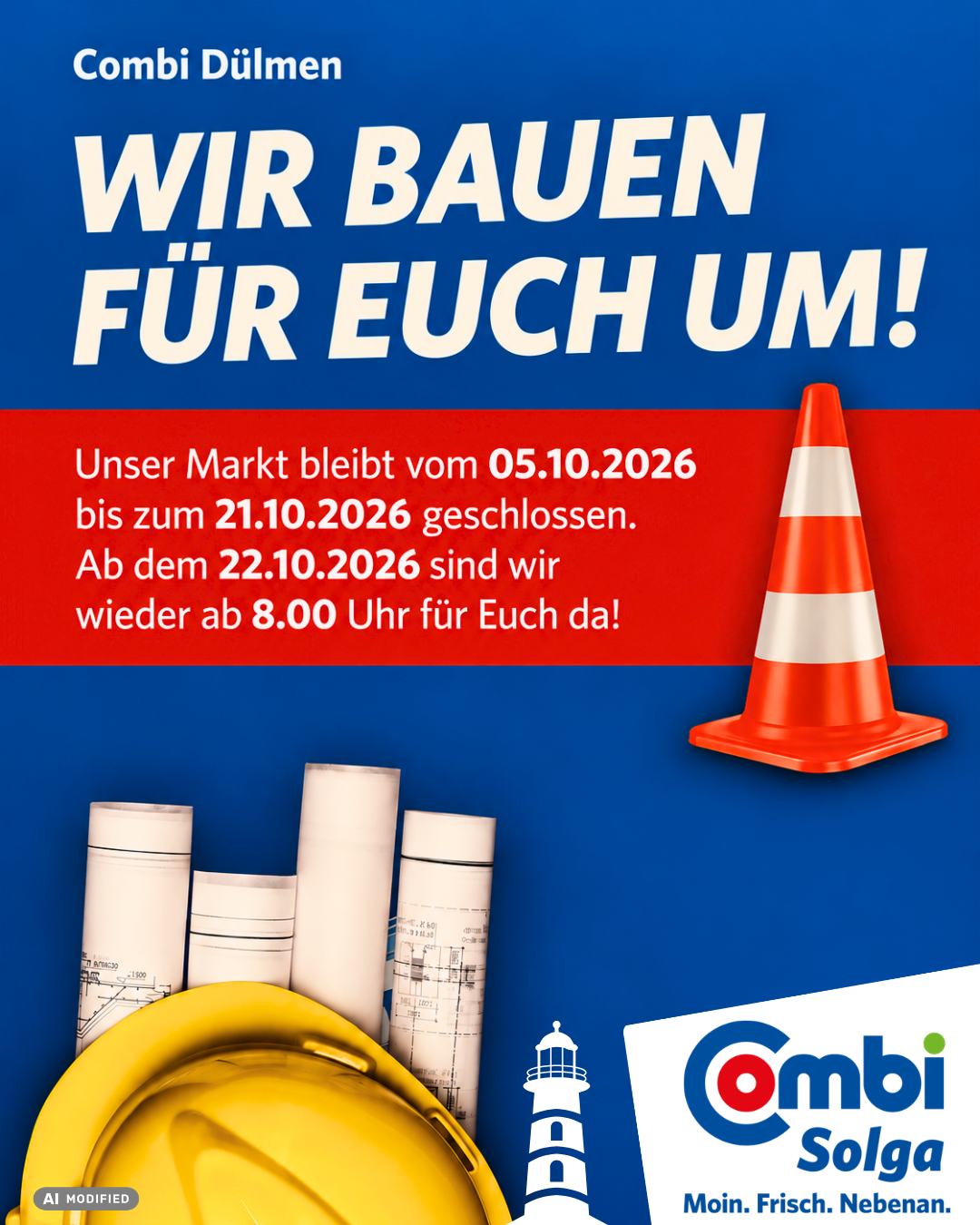 Combi Solga Dülmen 5 bis 21 Oktober